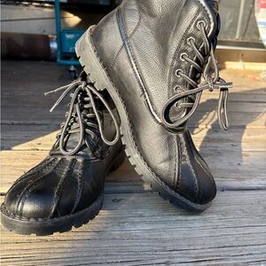 Sonoma Men's Black Boots, Size 8, New Without Tags